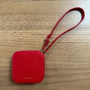 Guyana Leather AirPods Case, Red